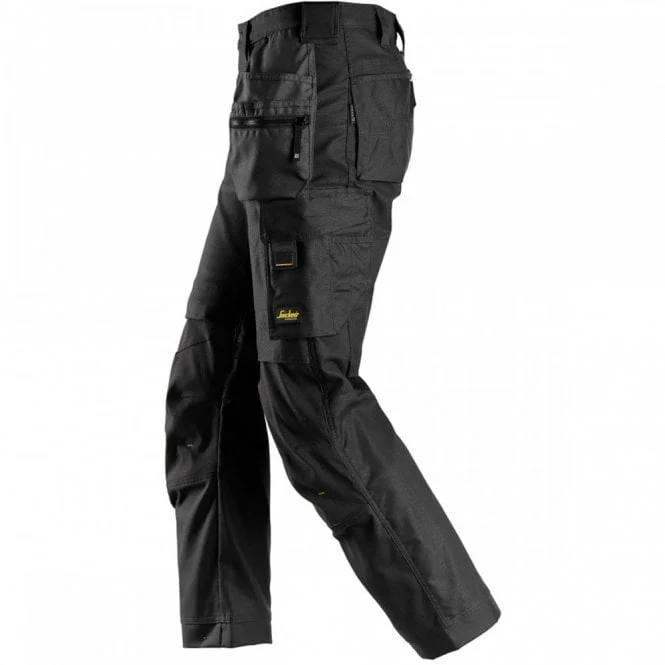 Snickers 6224 AllroundWork Canvas+ Stretch Work Trousers+ Holster Pockets - Image 3