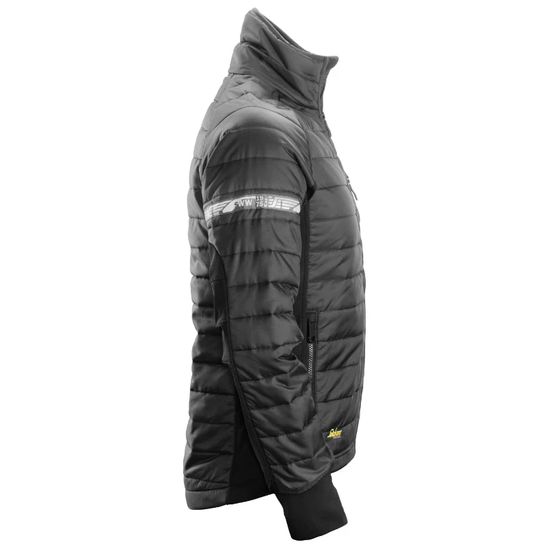 Snickers 8101 Allround Work 37.5 Insulator Jacket | Black w/ Hoodie - Image 3