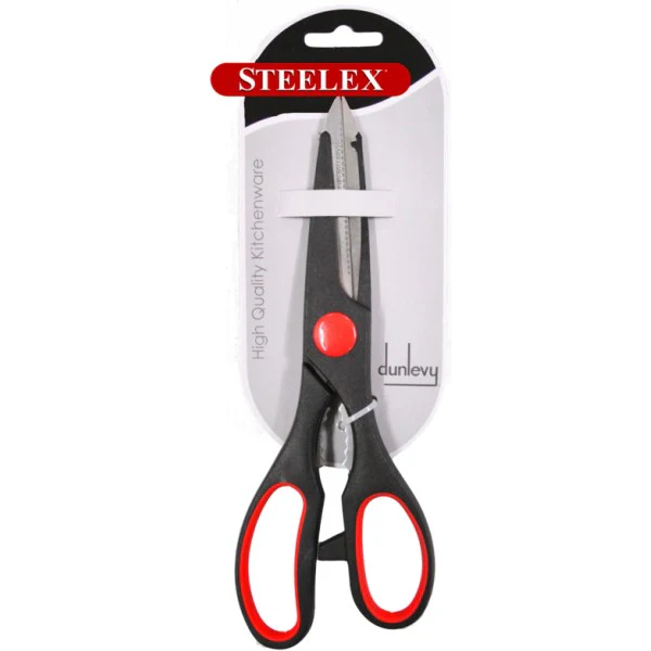 Steelex Kitchen Scissors with Nutcracker 8 Inch - Image 2