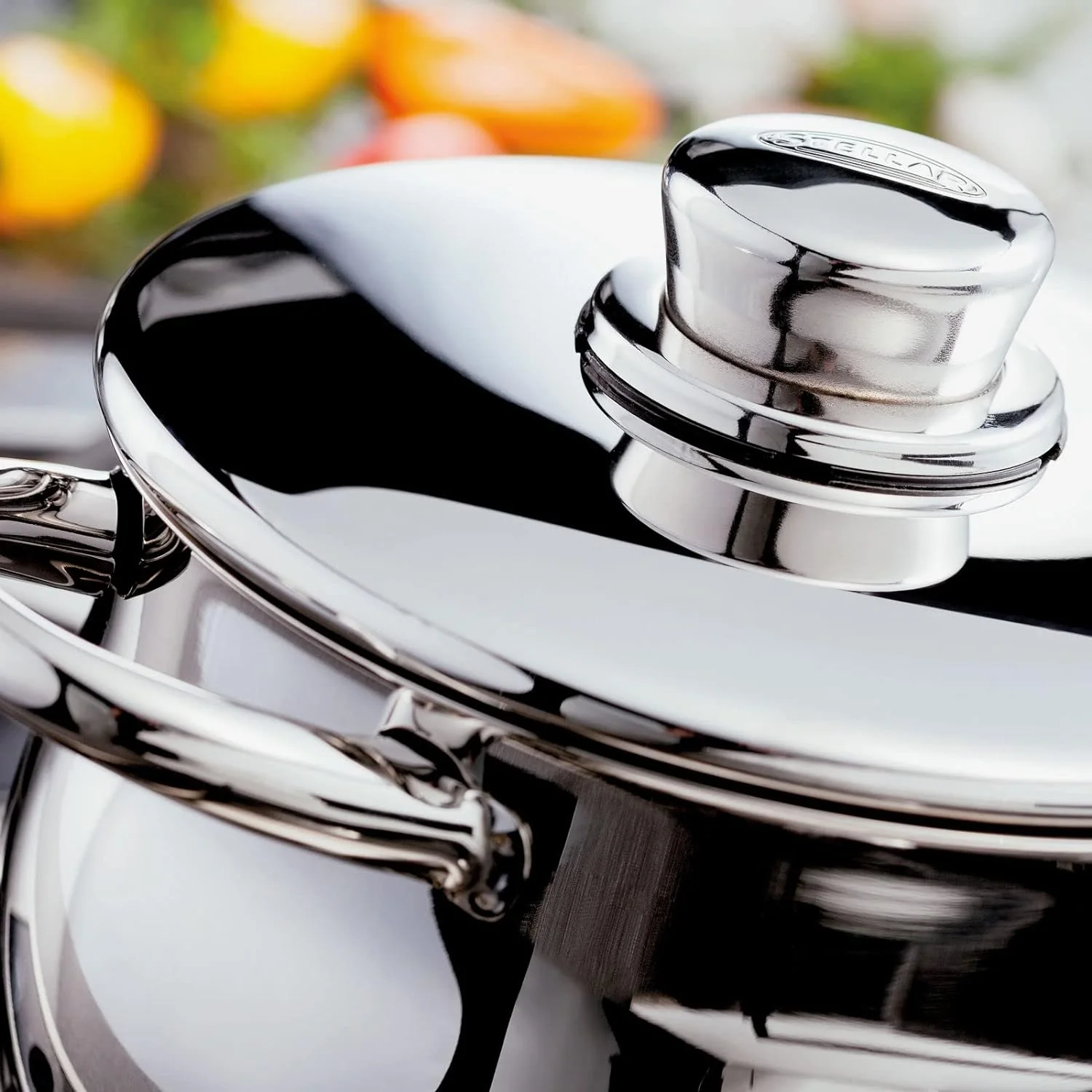 Stellar 1000 18cm Casserole Pot 1.7L - Image 4