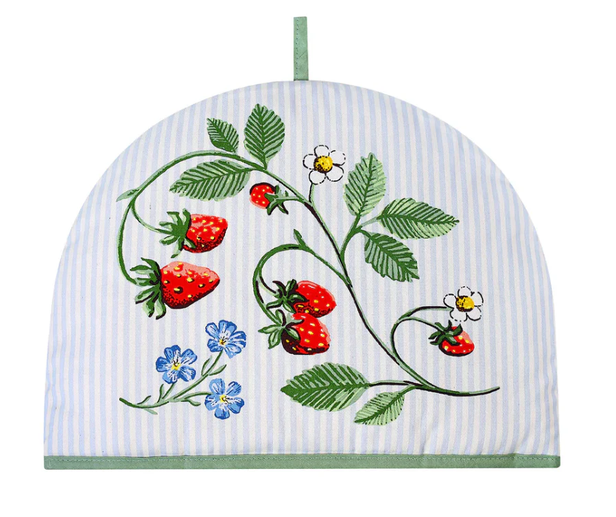 Strawberry Patch Tea Cosy in Green