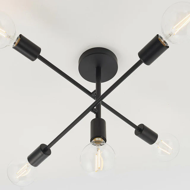 Studio 5lt Semi Flush Ceiling Fitting - Image 3