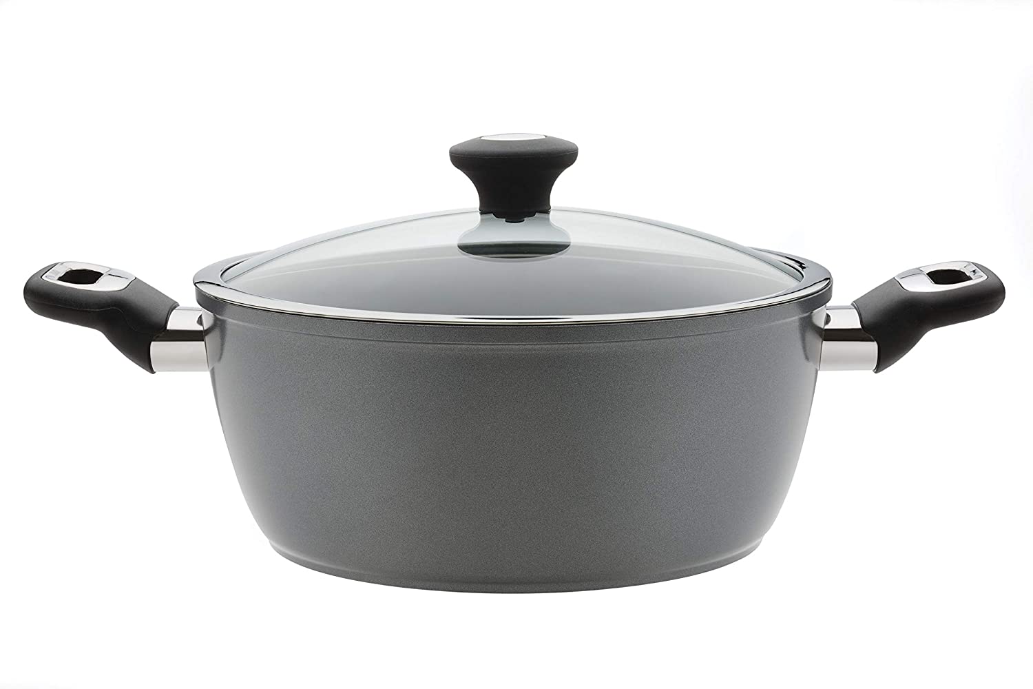 Thomas Titanium Casserole Pan with Glass Lid,