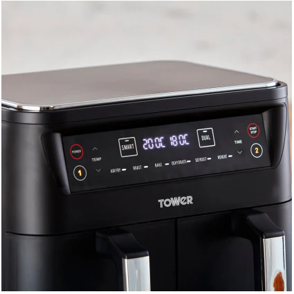 Tower Vortex Dual Air Fryer 8L - Image 2