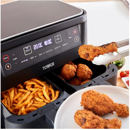 Tower Vortex Dual Air Fryer 8L - Image 3