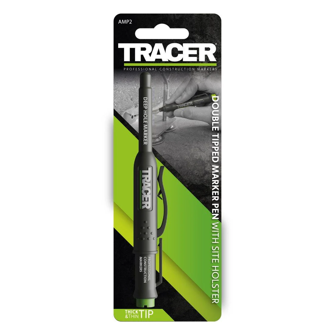 Tracer Double Tipped Deep Hole Marker With Holster - Image 4