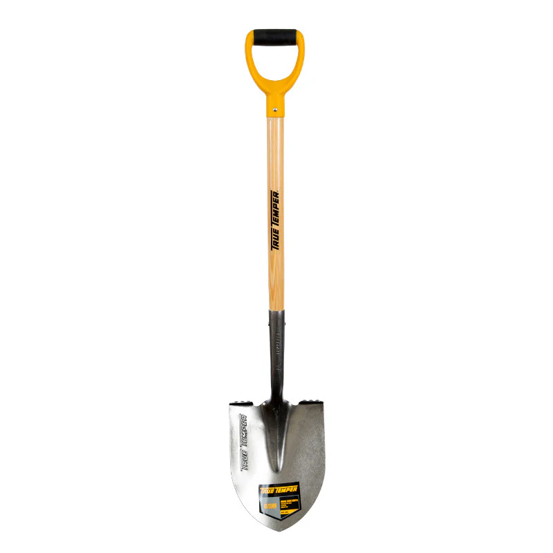 True Temper RP Shovel D Grip Wood Handle