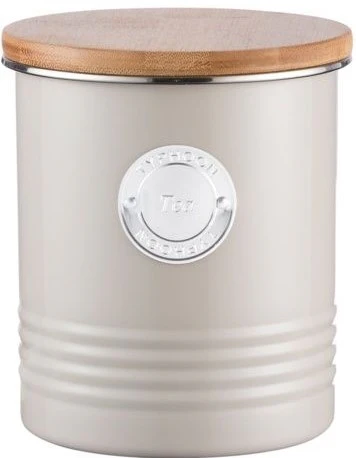 Typhoon 1 Ltr Living Collection Putty Tea Canister