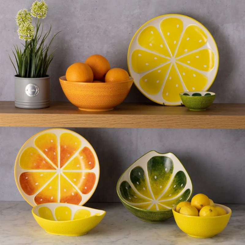 Typhoon Living World Foods 28cm Lemon Round Platter - Image 3
