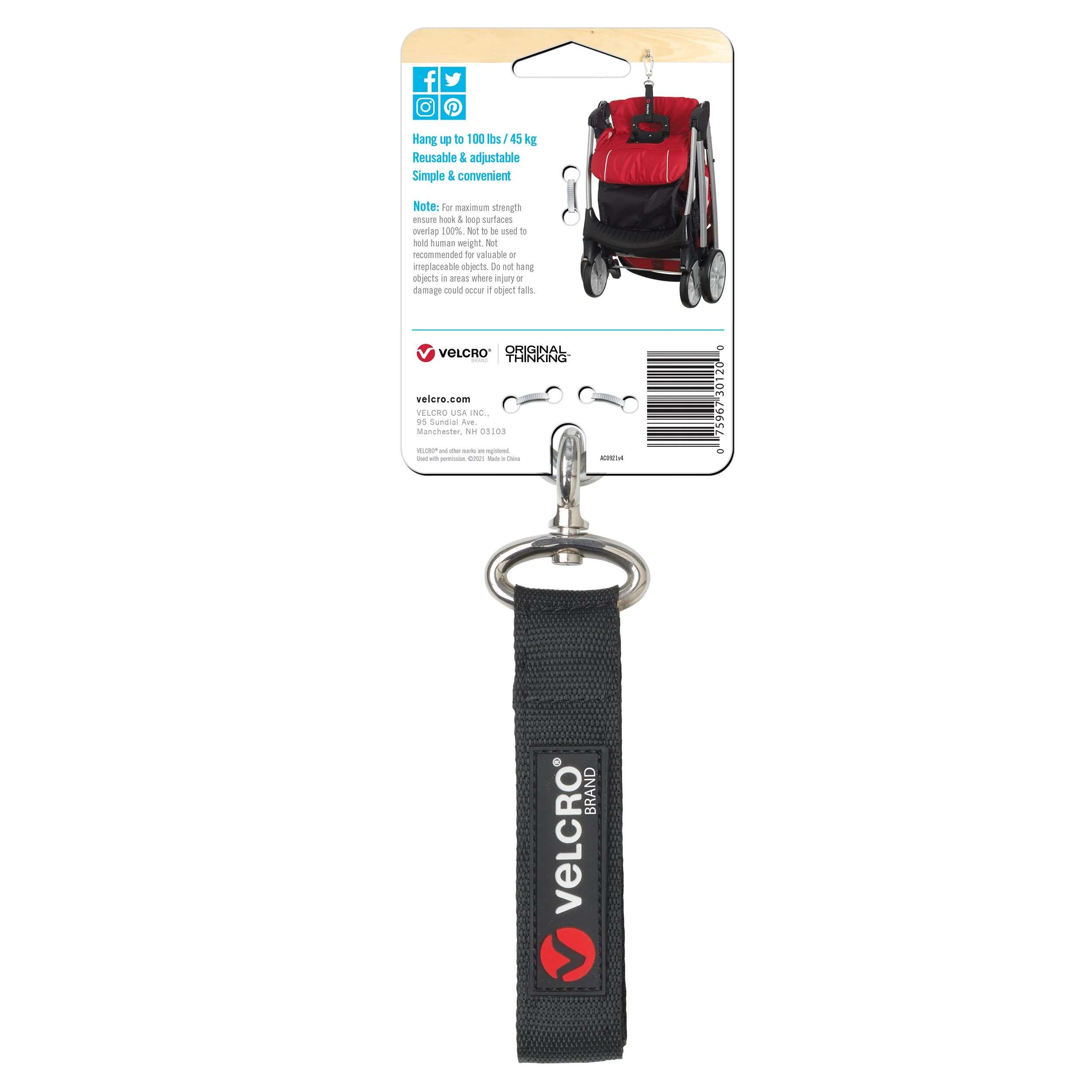 Velcro Brand Easy Hang Straps - Image 4