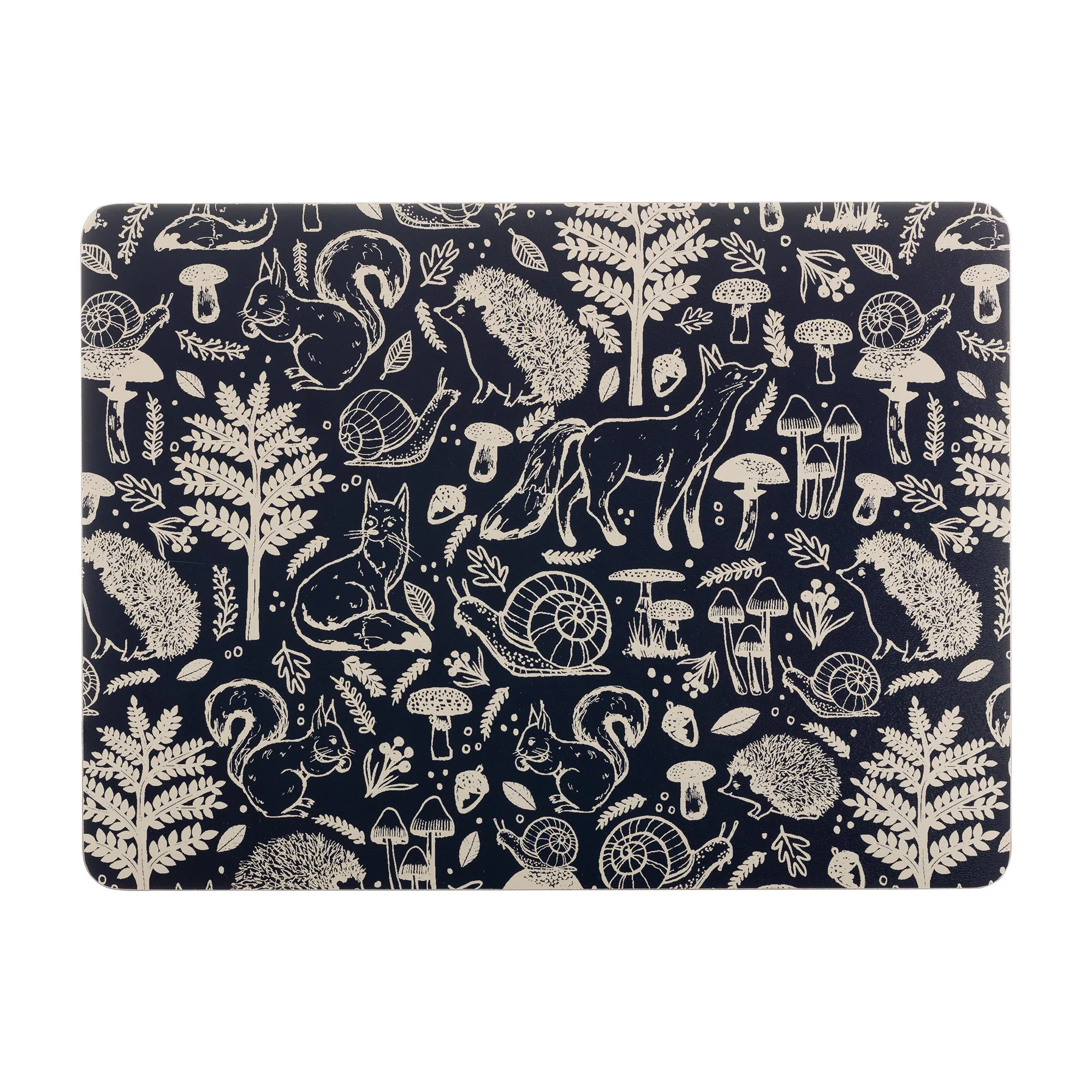 Woodland Placemat And Coaster 8 Piece Set - Image 2