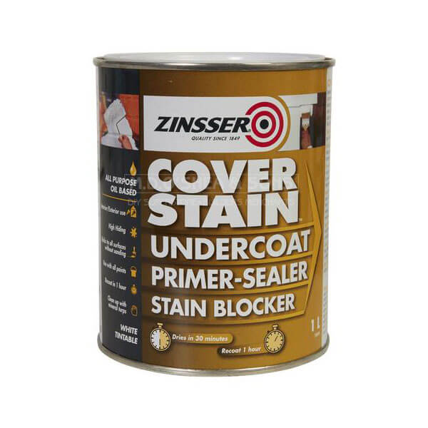 Zinsser Cover Stain All Purpose Solvent-based Stain Killing Primer Sealer Paint - Image 2